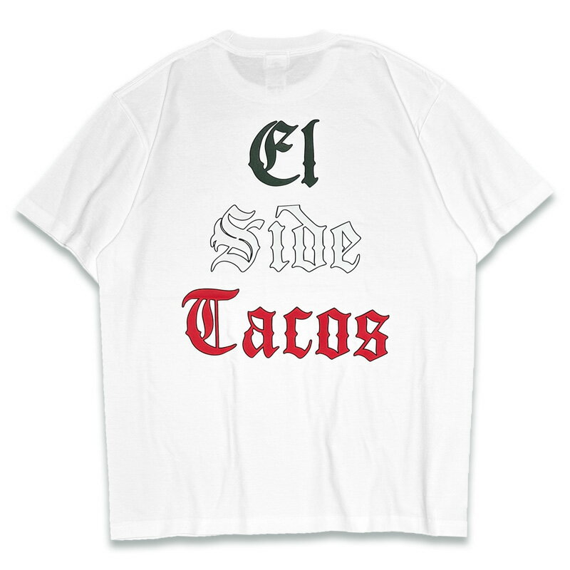 Rakuten - SIDE PROJECT CAFE / EL SIDE TACOS -LOGO- TEE 半袖Tシャツ COLOR: WHITE