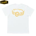 GRANTS GOLDEN BRAND OcS[fuh WINGED S/S TEE TVc WHITE