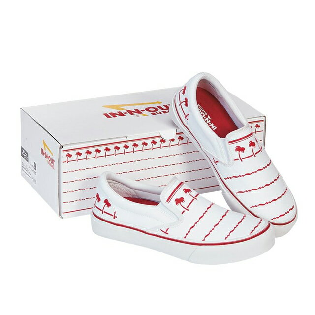 IN-N OUT BURGER インアンドアウトバーガー "DRINK CUP" SLIP ON SHOES スリップオンスニーカー