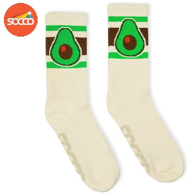 SOCCO CREW SOCKS(スネ丈）ソッコー ソックス ソッコー ソックス ORGANIC AVOGADO