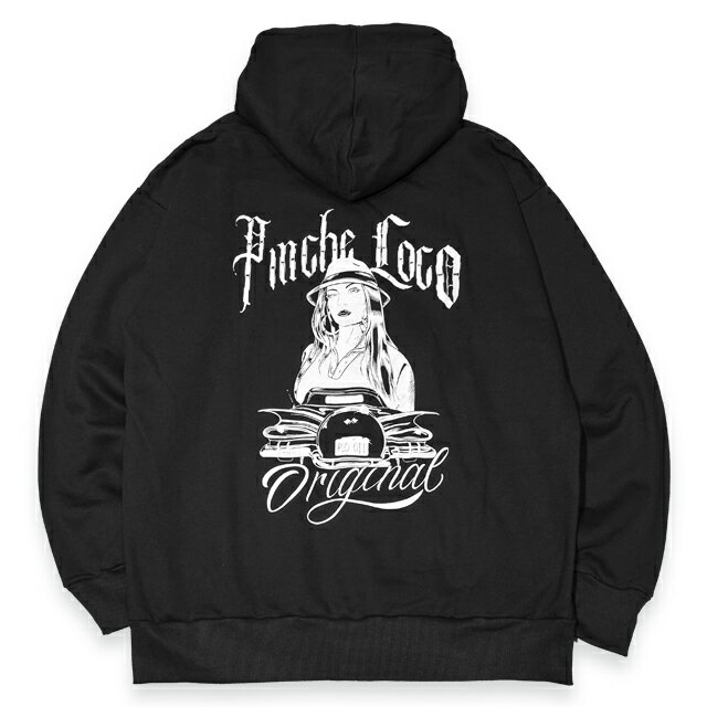 PINCHE LOCO ORIGINAL ピンチェロコオリジナル - 59 - PULLOVER HOODIE パーカー BLACK