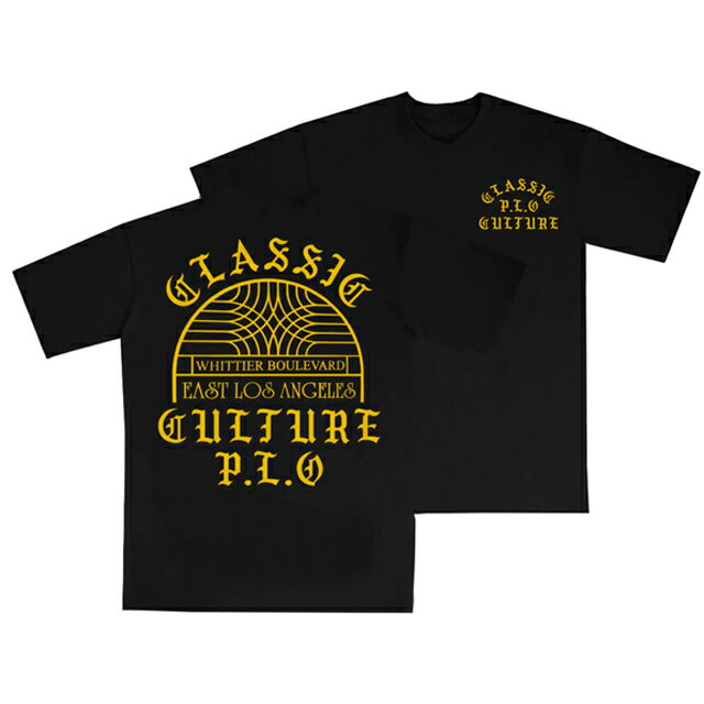 PINCHE LOCO ORIGINAL ピンチェロコオリジナル - CLASSIC CULTURE Tシャツ BLACK