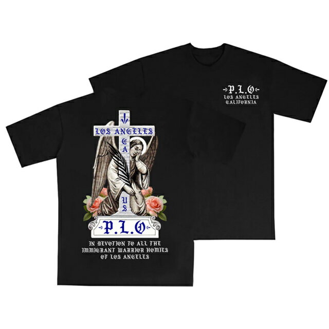 PINCHE LOCO ORIGINAL ピンチェロコオリジナル - ANGEL Tシャツ BLACK