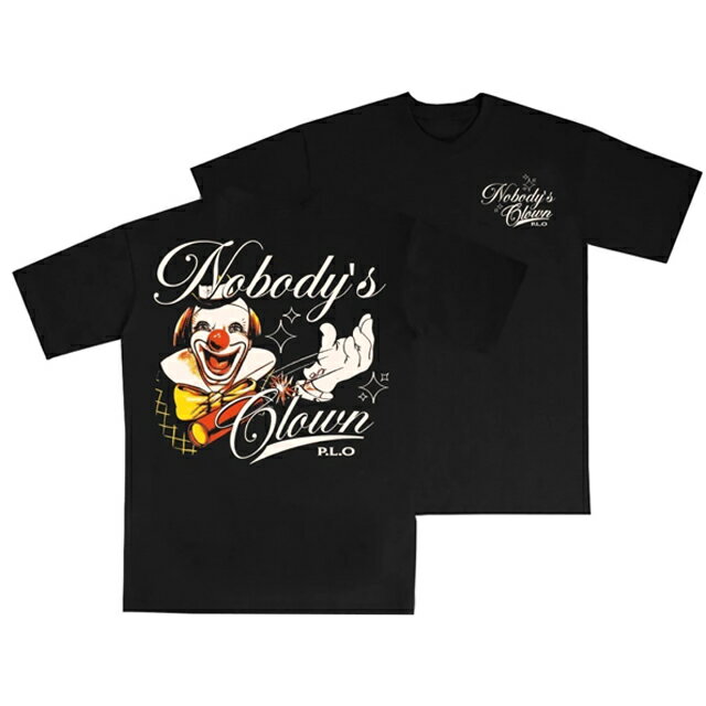 PINCHE LOCO ORIGINAL ピンチェロコオリジナル - CLOWN Tシャツ BLACK