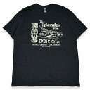 MATCHBOOK VINTAGE ART TEE THE ISLANDER 半袖Tシャツ BLACK