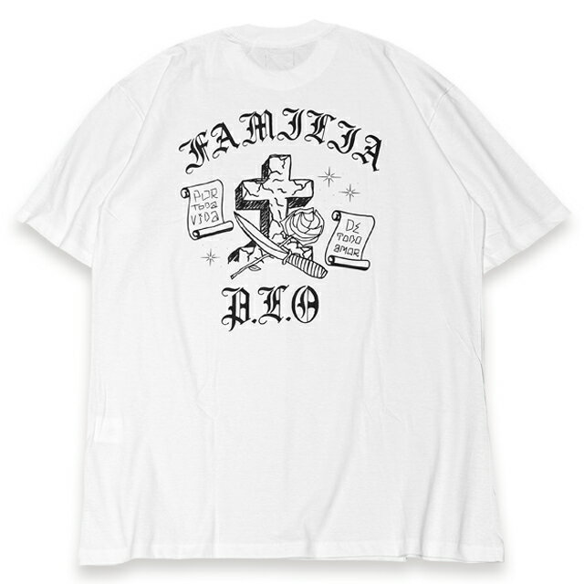 PINCHE LOCO ORIGINAL ピンチェロコオリジナル - FAMILIA Tシャツ WHITE