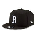 NEW ERA ニューエラ BOSTON RED SOX 9FIFTY SNAPBACK CAP スナップバックキャップ BLACK/WHITE
