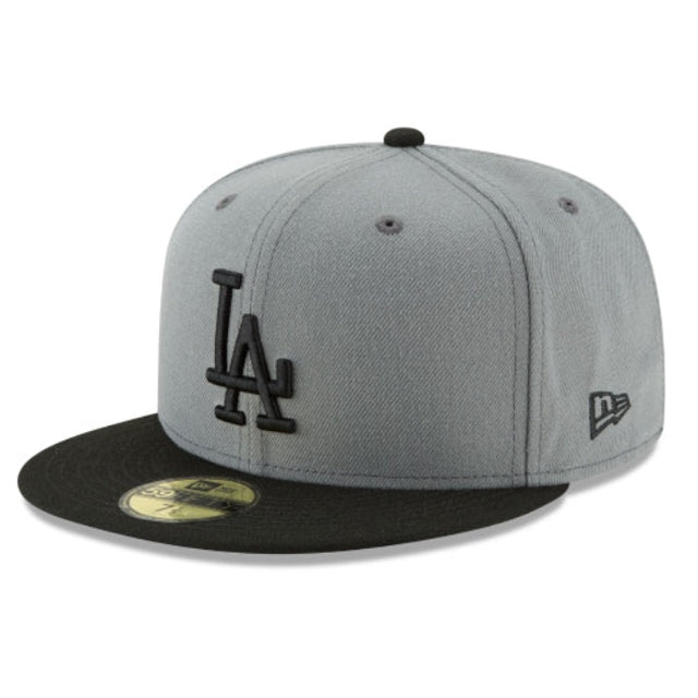 Rakuten - NEW ERA ニューエラ DODGERS 59FIFTY FIFTTED CAP キャップ 固定サイズ GREY/BLACK