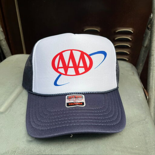 TRUCKERS MESHCAP -31- "AAA" NAVY/WHITE MESH CAP メッシュキャップ TRUCKERS MESHCAP -31- "AAA" NAVY/WHITE MESH CAP メッシュキャップ