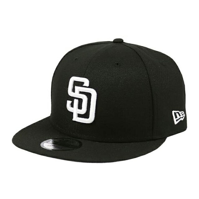 Rakuten - NEW ERA ニューエラ SAN DIEGO PADRES 9FIFTY SNAPBACK CAP スナップバックキャップ BLACK/WHITE サンディエゴ パドレス