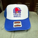 TRUCKERS MESHCAP -99- -TACO BELL- BLUE/WHITE MESH CAP メッシュキャップ