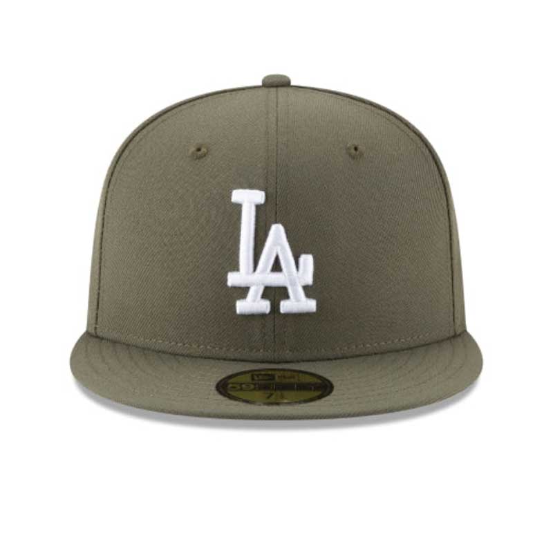 NEW ERA ニューエラ LA DODGERS 59FIFTY FIFTTED CAP キャップ 固定サイズ OLIVE 2