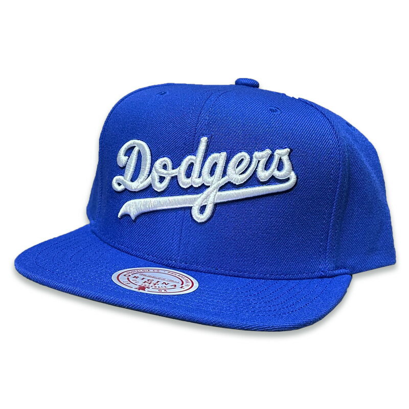 Rakuten - MITCHELL & NESS ミッチェルアンドネス JA24073 MLB SCRIPT LOGO SNAPBACK DODGERS COLOR-ROYAL BLUE