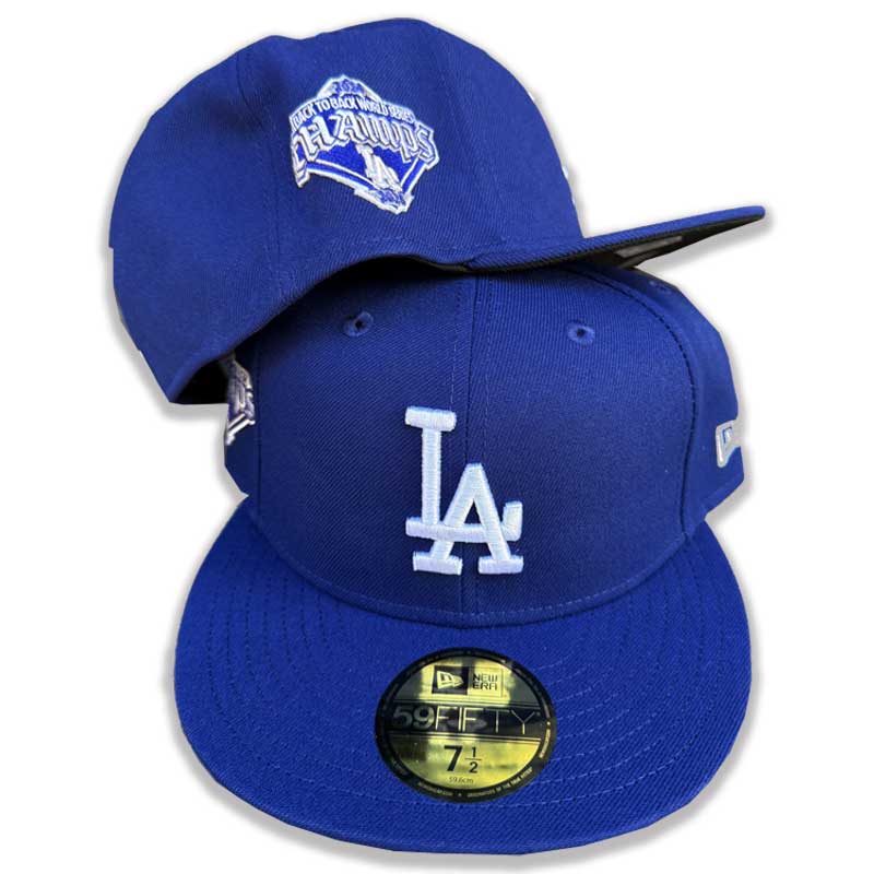 Rakuten - NEW ERA ニューエラ DODGERS 59FIFTY FIFTTED CAP キャップ -#15138314 2025CHAMPS BLUE- 固定サイズ