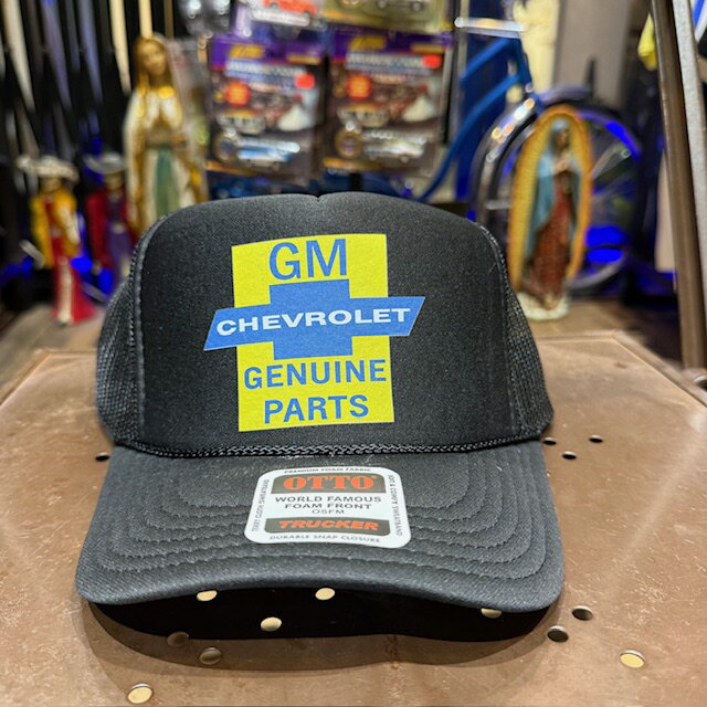 Rakuten - TRUCKERS MESHCAP -146- -GM GENUINE SERVISE- BLACK MESH CAP メッシュキャップ
