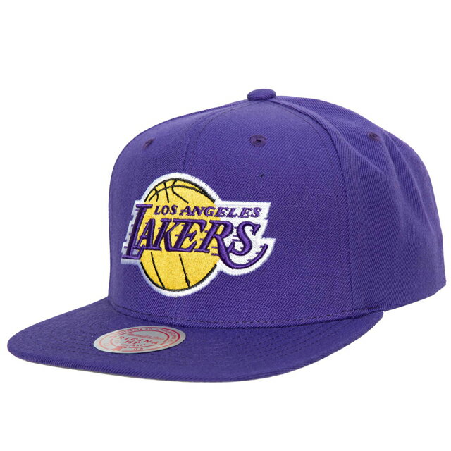 Rakuten - MITCHELL & NESS ミッチェルアンドネス HHSS3256 TEAM GROUND 2.0 SNAPBACK CAP LOS ANGELES LAKERS レイカーズ COLOR*PURPLE