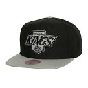 MITCHELL NESS ミッチェルアンドネス HHSS5367 NHL TEAM 2TONE 2.0 SNAPBACK CAP LOS ANGELES KINGS キングス COLOR BLACK/GREY