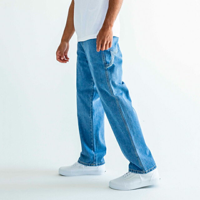 NEO BLUE ネオブルー BAGGY CARPENTER JEANS #1561 MEDIUM BLUE MADE IN USA