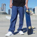 NEO BLUE ネオブルー NX-557 STONE DARK BLUE BAGGY SKATE JEANS MADE IN USA