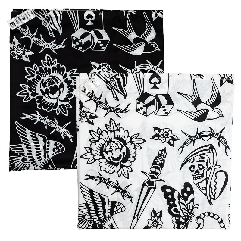 INDESTRUCTIBLE インディストラクティブル MFG -FLASH SHOWER CURTAIN- シャワーカーテン 約177x177cm
