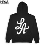 7000円 SALE!! / HOT ROD LA SIGNATURE LA HOODIE BLACK パーカー