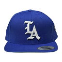 FIFTY EIGHT LOST ANGELES SNAP BACK CAP ROYAL BLUE