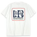 FIFTY EIGHT フィフティーエイト Tシャツ HB HUNTINGTON BEACH WHITE Tシャツ