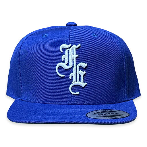 FECAP-001 FIFTY EIGHT "FE" SNAP BACK CAP ROYAL BLUE FECAP-001 FIFTY EIGHT "FE" SNAP BACK CAP ROYAL BLUE