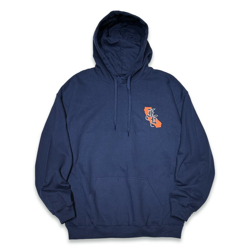 FIFTY EIGHT フィフティーエイト FEP-012NY -CRUISIN'- PULLOVER HOODIE パーカー COLOR: NAVY