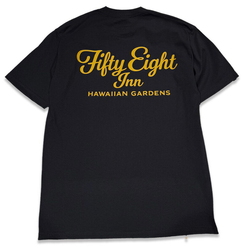Rakuten - FET-019 FIFTY EIGHT フィフティーエイト -HAWAIIAN GARDEN- BLACK Tシャツ
