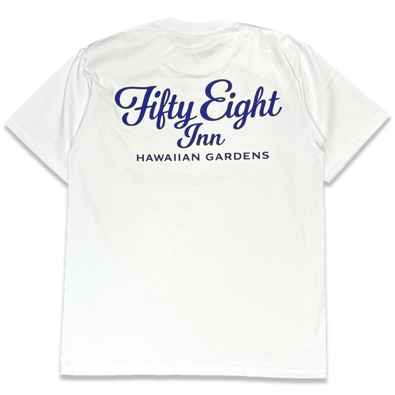 Rakuten - FET-019 FIFTY EIGHT フィフティーエイト -HAWAIIAN GARDEN- WHITE Tシャツ