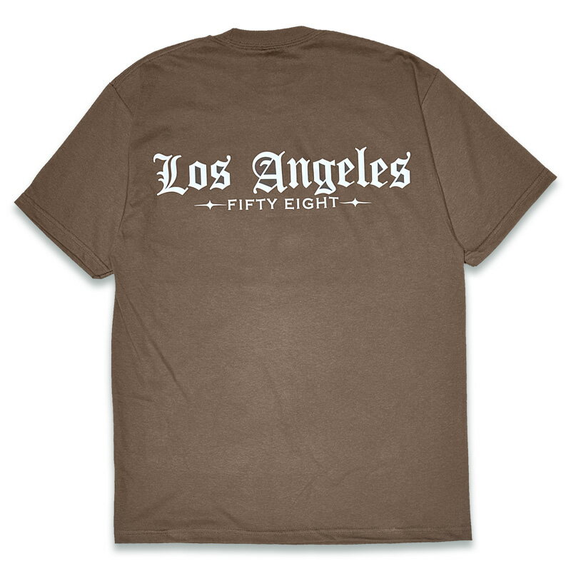 Rakuten - FET-020 FIFTY EIGHT フィフティーエイト -OLD LOS- BROWN Tシャツ