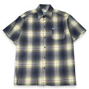 CAL TOP キャルトップ #2000 PLAID SHORT SLEEVE SHIRTS 半袖シャツ YELLOW & ORANGE(4)