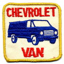 VP-18 60S-70S デッドストック パッチ CHEVROLET VAN (約7.5CM)