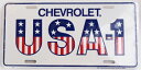 アメリカ看板 STEEL LICENSE PLATE-201- USA-1 LICENSE PLATE ナンバープレート