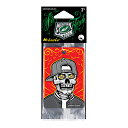 MISTER CARTOON ミスター カートゥーン PAPER AIR FRESHENER MR. LOW LO (3枚セット) エアーフレッシュナー SANDALWOOD AND PATCHOULIの香り