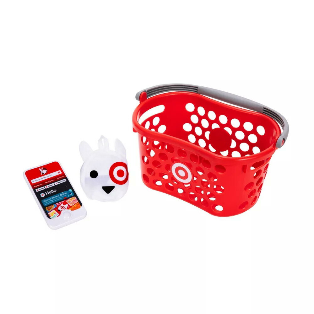乐天商城 - TARGET TOY SHOPPING BASKET -S- ターゲットショッピングバスケット TOY 25X16X13(CM)