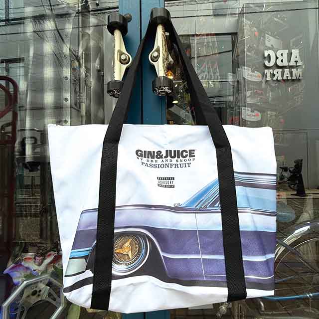 Rakuten - GIN&JUICE by DRE AND SNOOP TOTE BAG トートバッグ 51x38x15(CM)