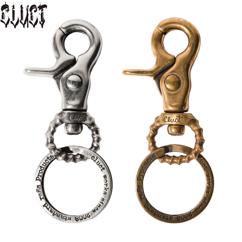 CLUCT クラクト #05209 VAN [KEY RING] BRASS