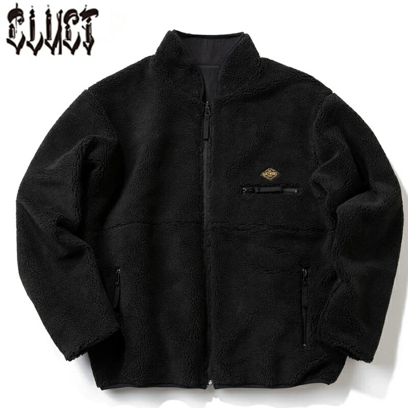 定価31900円 20 OFF/ CLUCT(クラクト) 04467 VERMONT REVERSIBLE JACKET リバーシブルジャケット BLACK / BLACK