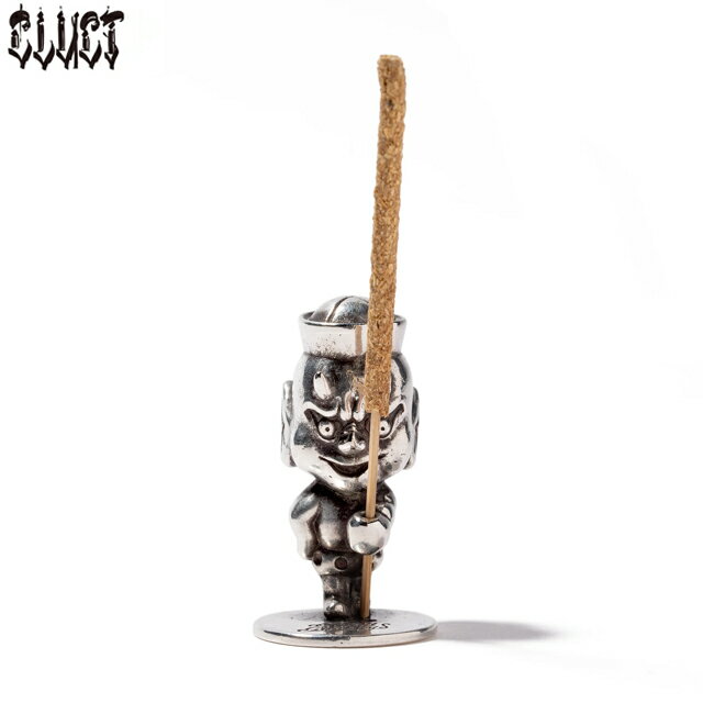 CLUCT クラクト #04624 HOTSTAFF [INCENSE HOLDER] お香立て SILVER BRASS