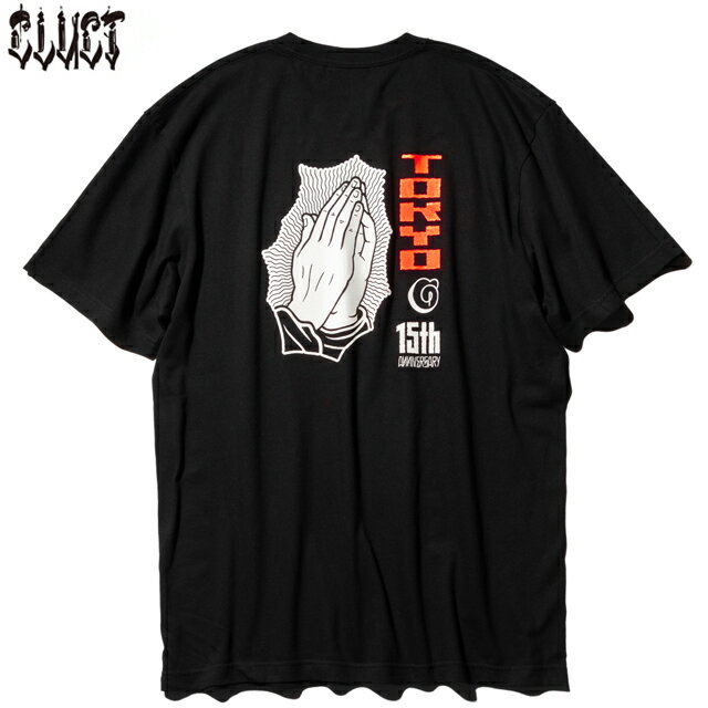 CLUCT クラクト × MIKE GIANT マイクジャイアント #04714 #B S/S TEE 半袖Tシャツ BLACK