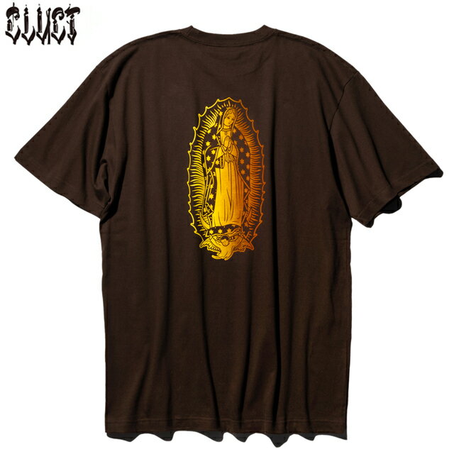 CLUCT クラクト × MIKE GIANT マイクジャイアント #04715 #C S/S TEE 半袖Tシャツ BROWN
