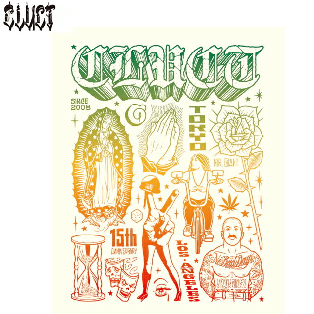 CLUCT クラクト × MIKE GIANT マイクジャイアント #04727 #M POSTER ポスター COLOR