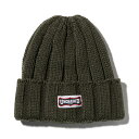 CLUCT(クラクト) #04757 SEAL BEANIE ビーニー ニットキャップ KHAKI アクリル100%で作製されたビーニーです。 パッチのみのシンプルなデザインなのでコーディネートに合わせやすいビーニーです。 100% ACRYLIC SIZE FREE　