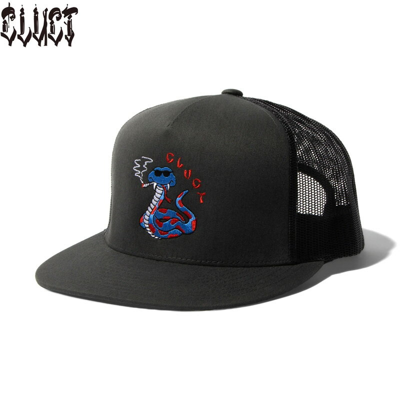 Rakuten - CLUCT(クラクト) #05133 SNAKE HIGH [MESH CAP] メッシュキャップ CHARCOAL