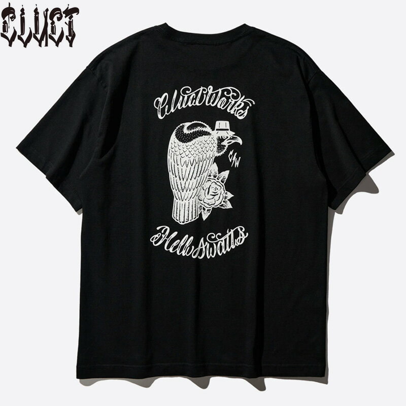 Rakuten - CLUCT (クラクト) #05190 HELL A WAITS [S/S TEE] 半袖Tシャツ BLACK