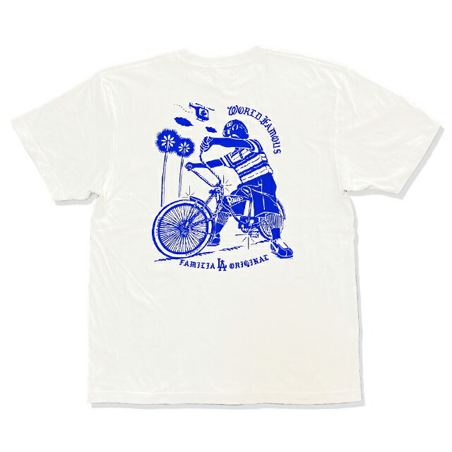 LA FAMILIA ORIGINAL ラファミリア LOLO WHITE T-SHIRTS