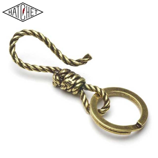 HATCHET METAL WORK STUDIO ハチェット "HANF MAN2" Key Hook BRASS