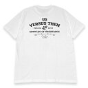 US VERSUS THEM アスバーサスゼム OLDE TIMES WHITE Tシャツ